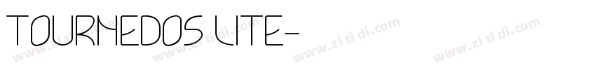 Tournedos Lite字体转换